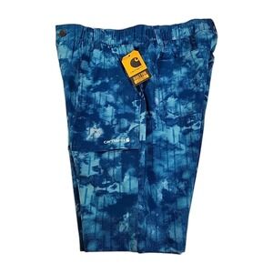 NWT Boys Carhartt Blue Shorts‎ Lagoon Sz XL (18-20) BRAND NEW